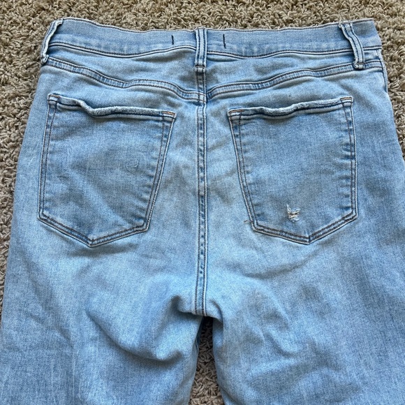 Abercrombie light wash Super Skinny Ankle high-rise jeans - Picture 4 of 4